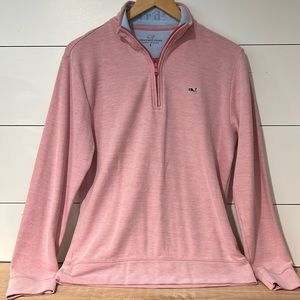 Vineyard Vines men’s quarter zip pullover 100% Pima cotton